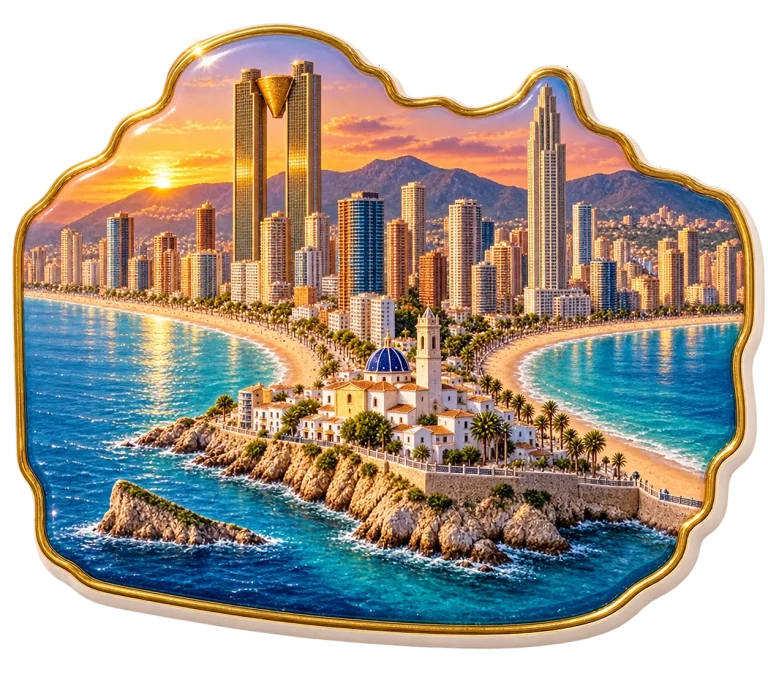 Imán de Benidorm